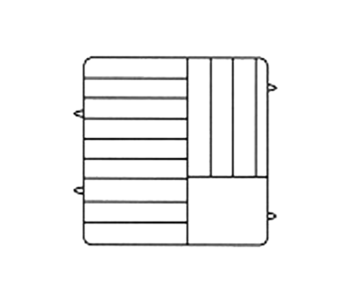 Vollrath PM1211-3 Plate Crate® Dishwashers