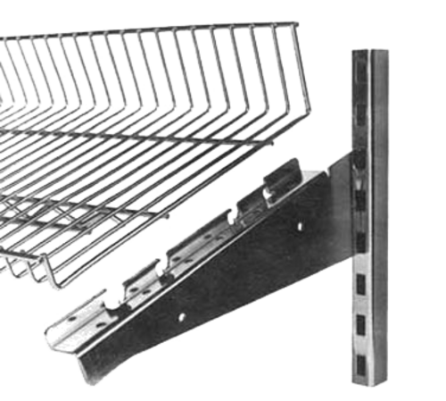 Eagle Group P16 Permasteel Wall-Mounted Shelving