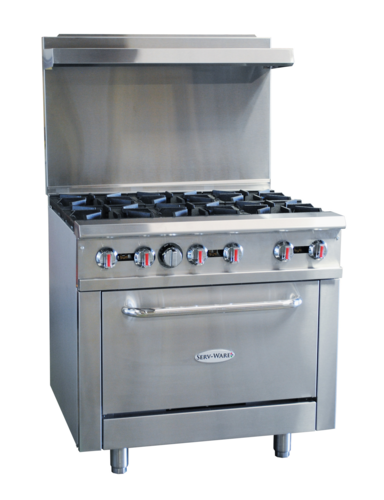 Serv-Ware SGR-6B Gas Ranges