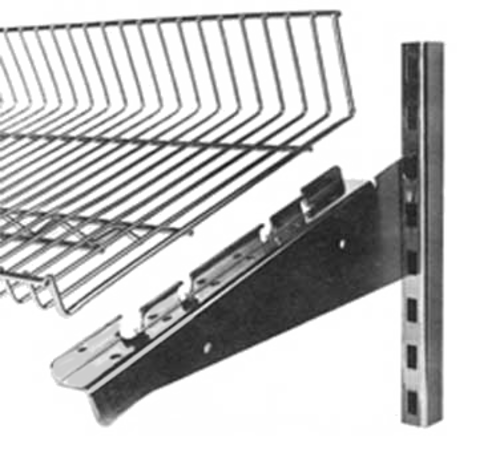 Eagle Group P20 Permasteel Wall-Mounted Shelving