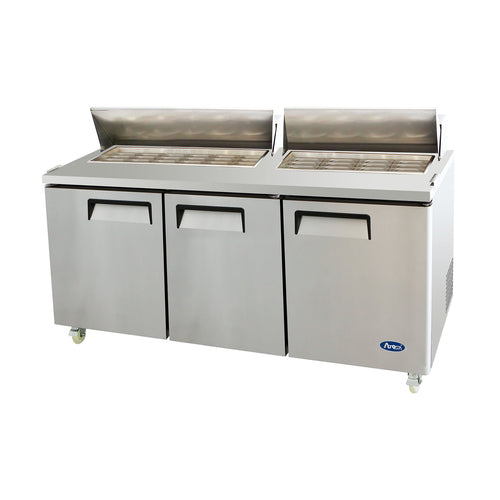 Atosa USA, Inc. MSF8308GR Atosa Refrigerated Prep Tables