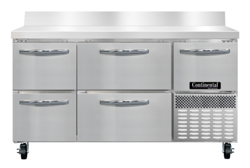 Continental Refrigerator FA60NBS-D Undercounter & Worktop Refrigeration