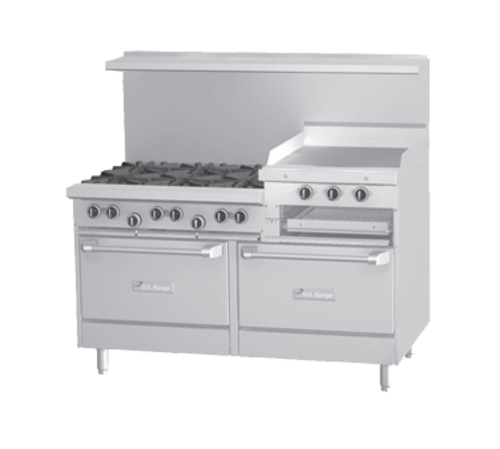 Garland U60-6R24RR US Range U Series Ranges Gas Ranges