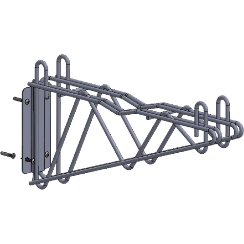 Quantum DWBD12BK Wall-Mounted Shelving