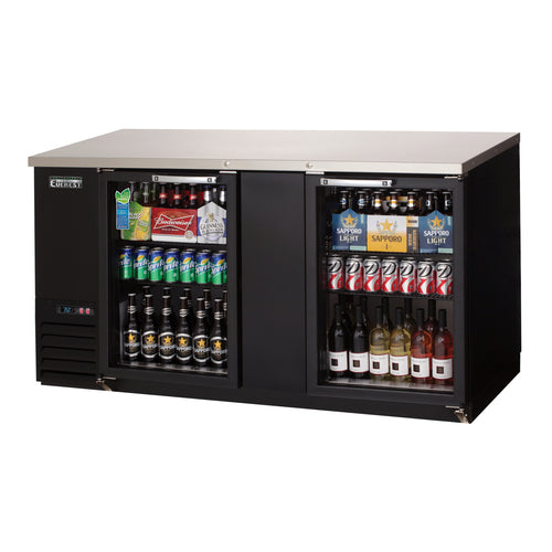 Everest Refrigeration EBB69G Back Bar Coolers