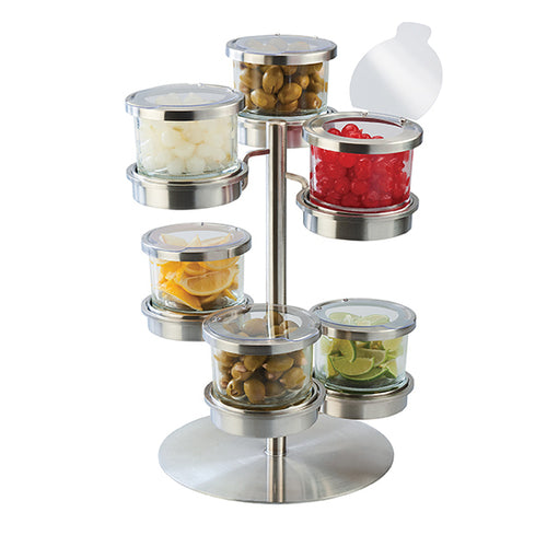 Cal-Mil 1858-5-55HL Bar Condiment Holder