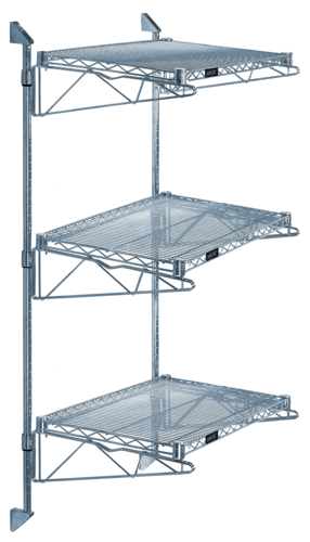 Quantum WC54-CB1430GY Wall-Mounted Shelving