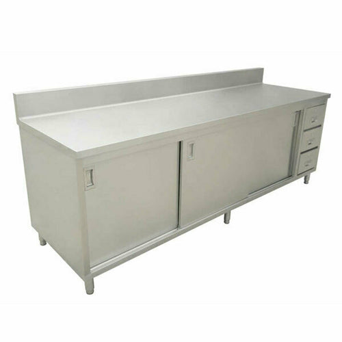 Omcan USA 45285 Stainless Steel Prep Tables