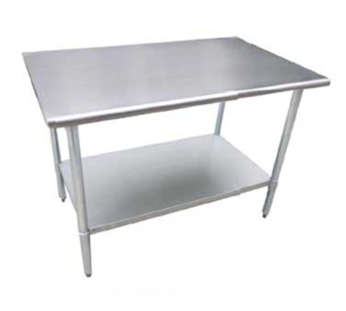 Serv-Ware T3072CWP-16S Stainless Steel Prep Tables