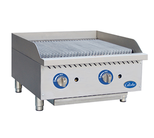 Globe (Middleby) GCB24G-CR Globe Gas Charbroilers