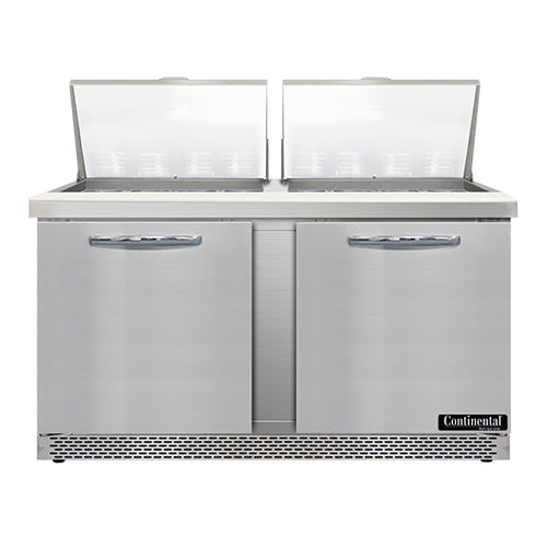 Continental Refrigerator SW60N24M-FB Mighty Top Refrigerated Prep Tables