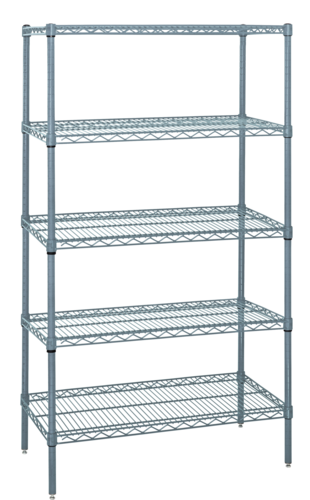 Quantum WR86-3036GY-5 Wire Shelving