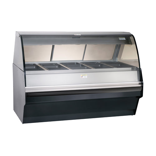 Alto-Shaam TY2SYS-72-BLK Halo Heat Hot Food Displays