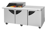 Turbo Air TST-72SD-15M-N-SL(-LW) Super Deluxe Refrigerated Prep Tables