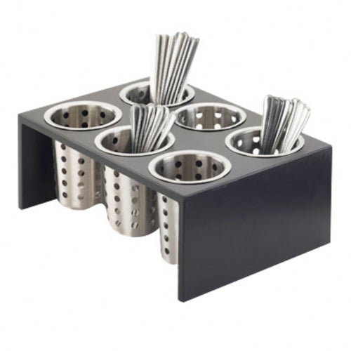 Cal-Mil 1425-6-96 Flatware Holder, Utensil Holder Display Caddy