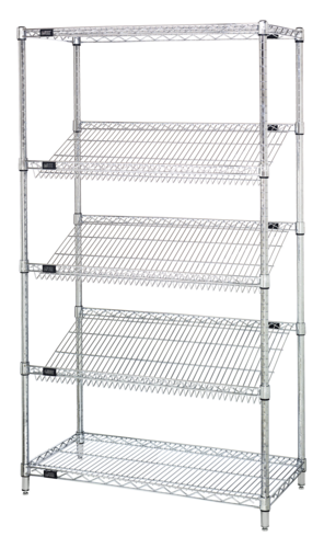 Quantum 2448SL6C Wire Shelving