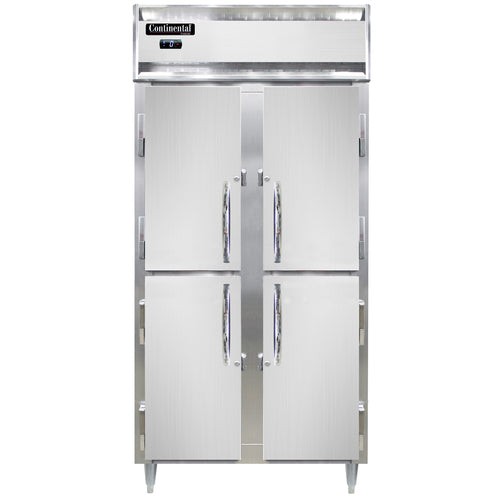 Continental Refrigerator D2FSENSSHD Designer Slim Line Reach-In Refrigerators & Freezers