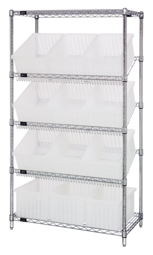 Quantum WRS-5-92080CL Wire Shelving