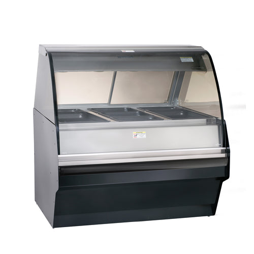 Alto-Shaam TY2SYS-48-BLK Halo Heat Hot Food Displays