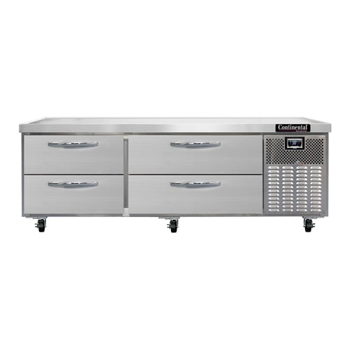 Continental Refrigerator D72GN Undercounter & Worktop Refrigeration