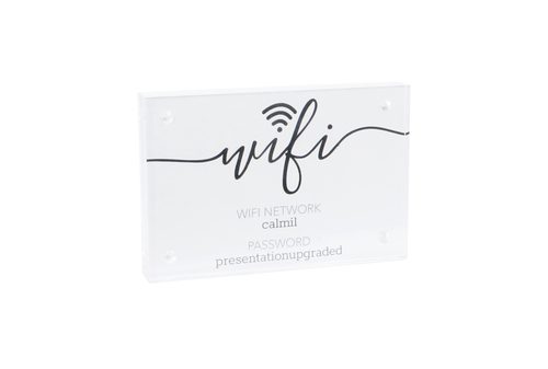 Cal-Mil 22349-46 Menu Card Holder / Number Stand