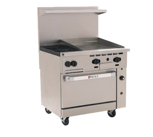 Wolf C36S-2B24GT Challenger XL Gas Ranges