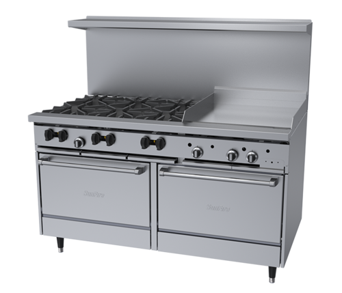 Garland X60-6G24RR SunFire Gas Ranges