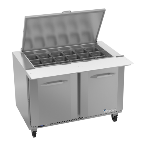 Victory Refrigeration VSP48HC-18B UltraSpec™ Refrigerated Prep Tables