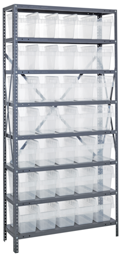 Quantum 1875-SB804CL Bulk Storage Shelving