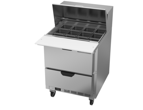 Beverage Air SPED27HC-12M-B Refrigerated Prep Tables