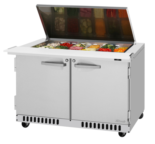 Turbo Air PST-48-18-FB-N-FL PRO Refrigerated Prep Tables