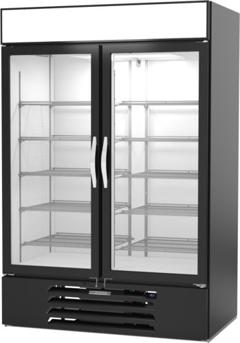 Beverage Air MMF49HC-1-B-IQ MarketMax™ Glass Door Merchandisers