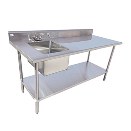 Serv-Ware TSF-3072-L Stainless Steel Prep Tables