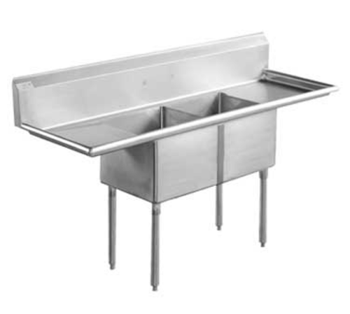 Serv-Ware D2CWP18182-18 Compartment Sinks