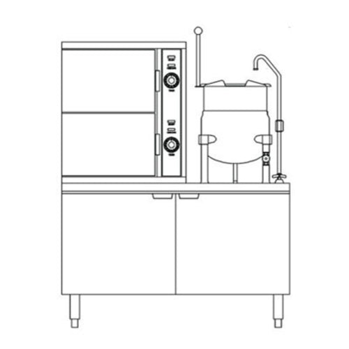 Crown (Middleby) GCX-2-6 Steam Kettles