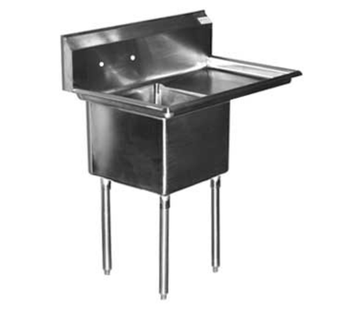 Serv-Ware 1CWPH1818R-18 Compartment Sinks