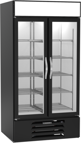 Beverage Air MMF35HC-1-B MarketMax™ Glass Door Merchandisers