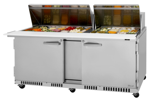 Turbo Air PST-72-30-FB-N PRO Refrigerated Prep Tables