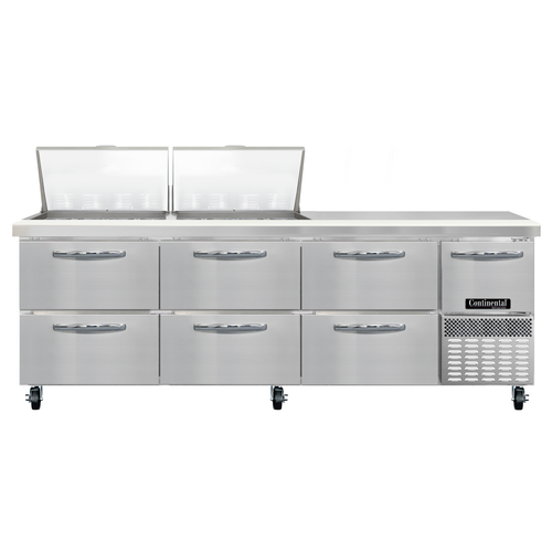 Continental Refrigerator RA93N24M-D Refrigerated Prep Tables