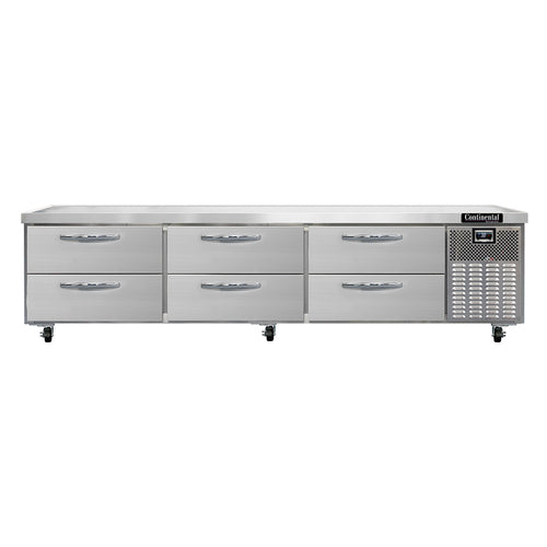 Continental Refrigerator D108GN Undercounter & Worktop Refrigeration