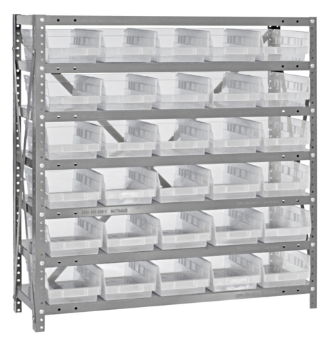 Quantum 1839-104CL Bulk Storage Shelving