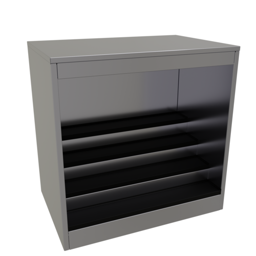 Glastender, Inc. BLD-36-S Glastender Back Bar Coolers