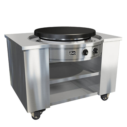 Evo America, LLC (Middleby) 10-0070-DCS-NG Evo Round Griddle / Fry Top