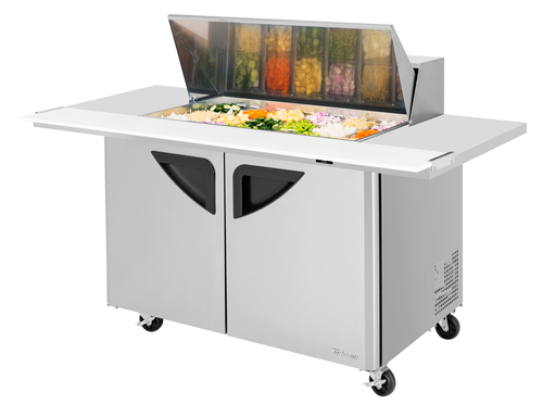 Turbo Air TST-48SD-18-E-N Super Deluxe Refrigerated Prep Tables