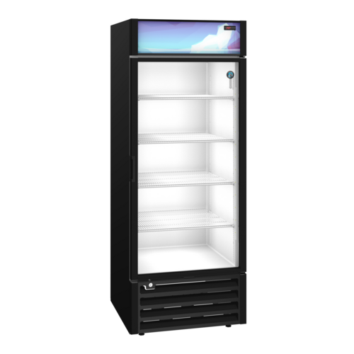 Hoshizaki FM-23-HC-BLK Glass Door Merchandisers