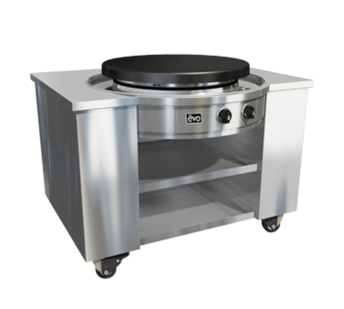 Evo America, LLC (Middleby) 10-0054-DCS-LP Evo Round Griddle / Fry Top