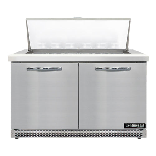 Continental Refrigerator SW48N18M-FB Mighty Top Refrigerated Prep Tables