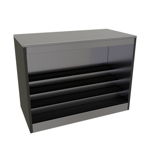 Glastender, Inc. BLD-48 Glastender Back Bar Coolers