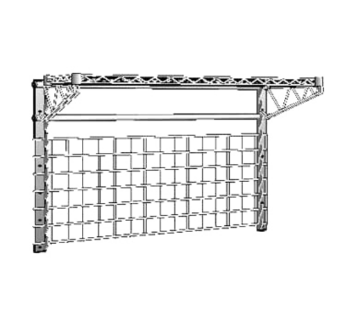 Metro WG1860BR SmartWall Wall-Mounted Shelving