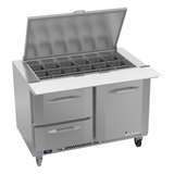 Victory Refrigeration VSPD48HC-18B-2 UltraSpec™ Refrigerated Prep Tables